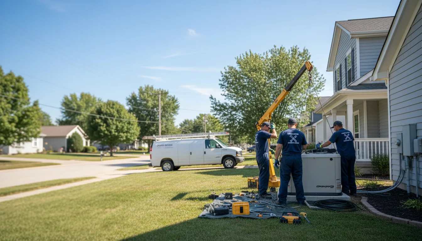 Generator Installation in Peabody, KS near me